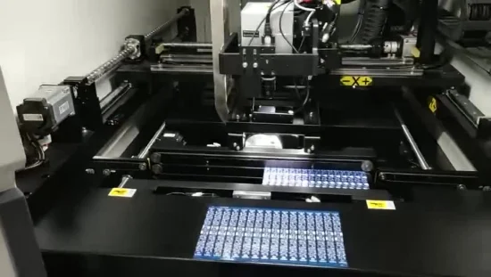 Machine de marquage laser PCB en ligne SMT avec tête laser CO2